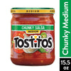 Tostitos Salsa, Medium Chunky Salsa, 15.5 Oz Jar