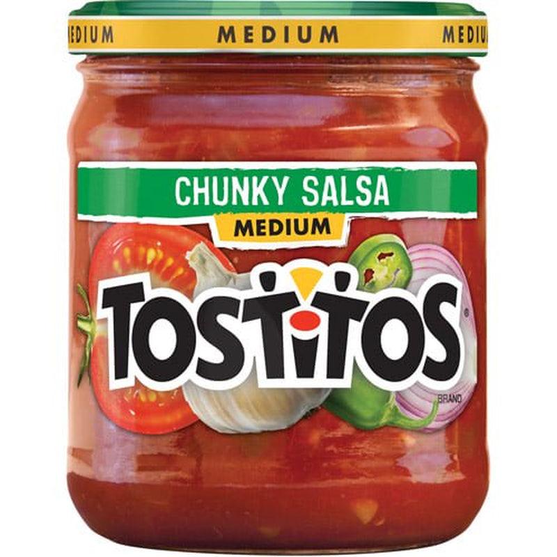 Tostitos Salsa, Medium Chunky Salsa, 15.5 Oz Jar