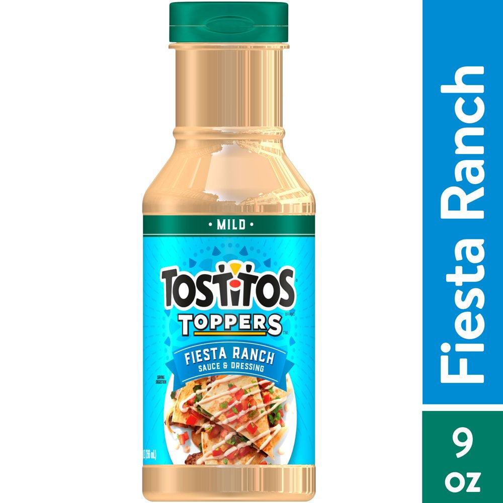 Tostitos Toppers Sauce and Dressing, Fiesta Ranch, 9 Oz