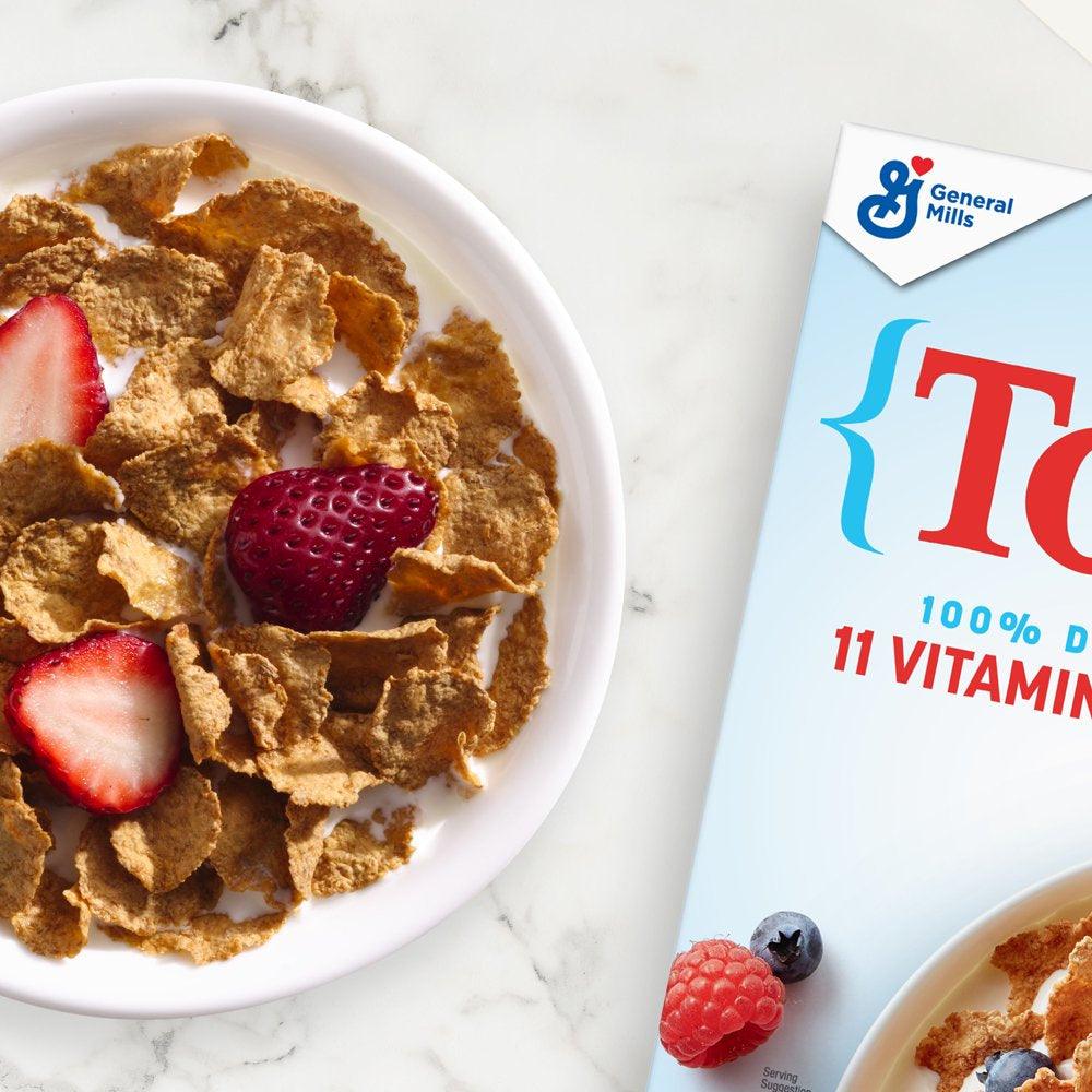 Total Breakfast Cereal, 100% Daily Value of 11 Vitamins & Minerals, 16 Oz