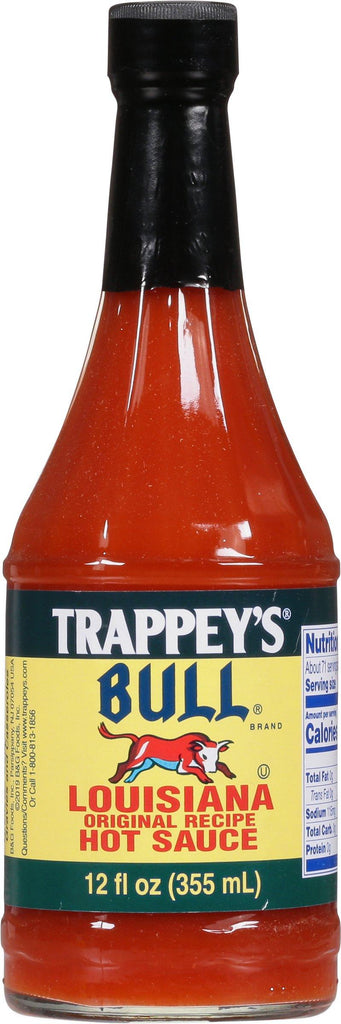 Trappey'S Bull Louisiana Original Recipe Hot Sauce, 12 Fl Oz