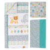 Trend Lab 6-Piece Crib Bedding Set, Lullaby Jungle