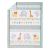 Trend Lab 6-Piece Crib Bedding Set, Lullaby Jungle