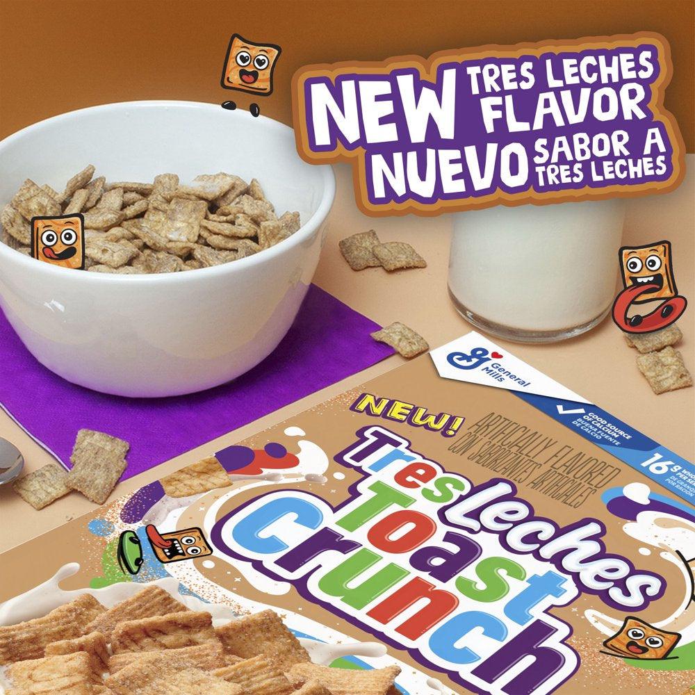 Tres Leches Toast Crunch Breakfast Cereal, Family Size, 18.8 Oz