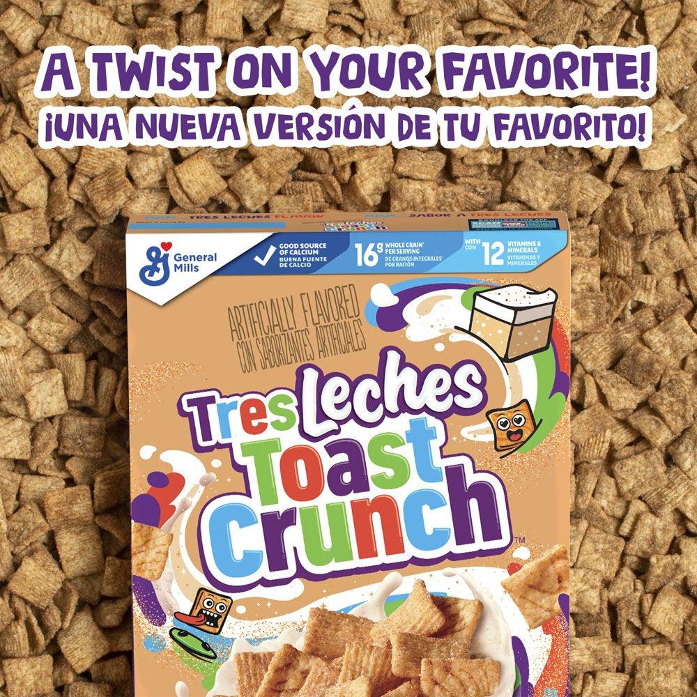 Tres Leches Toast Crunch Breakfast Cereal, Family Size, 18.8 Oz