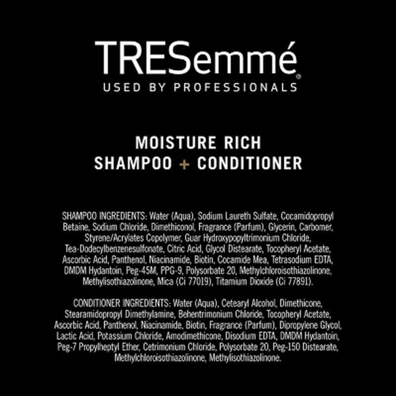 Tresemmé Moisture Rich Shampoo & Conditioner Value Pack