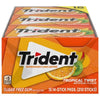 Trident Tropical Twist Sugar Free Gum (14 Pieces, 15 Pk.)