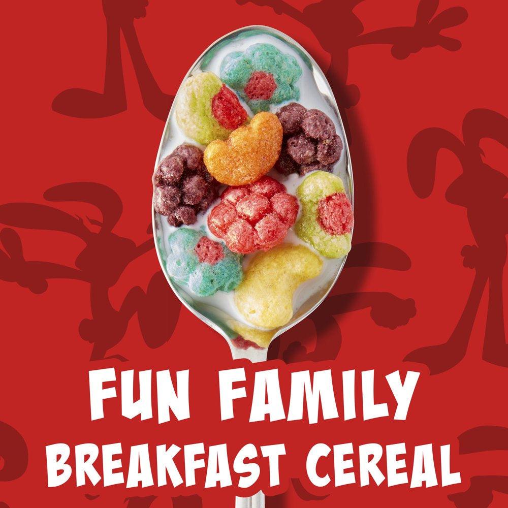 Trix Fruity Breakfast Cereal, 6 Fruity Shapes, Whole Grain, Family Size, 16.1 OZÂ