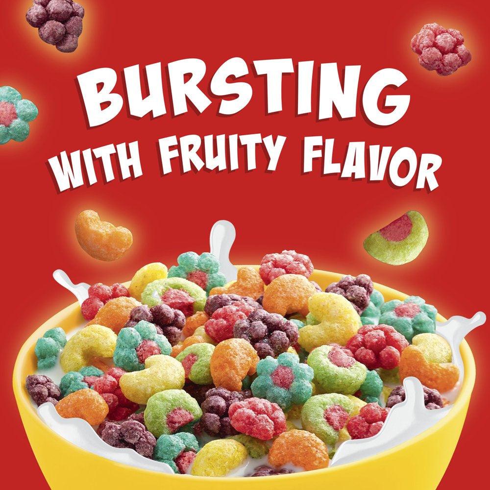 Trix Fruity Breakfast Cereal, 6 Fruity Shapes, Whole Grain, Mega Size, 25.4 OZ