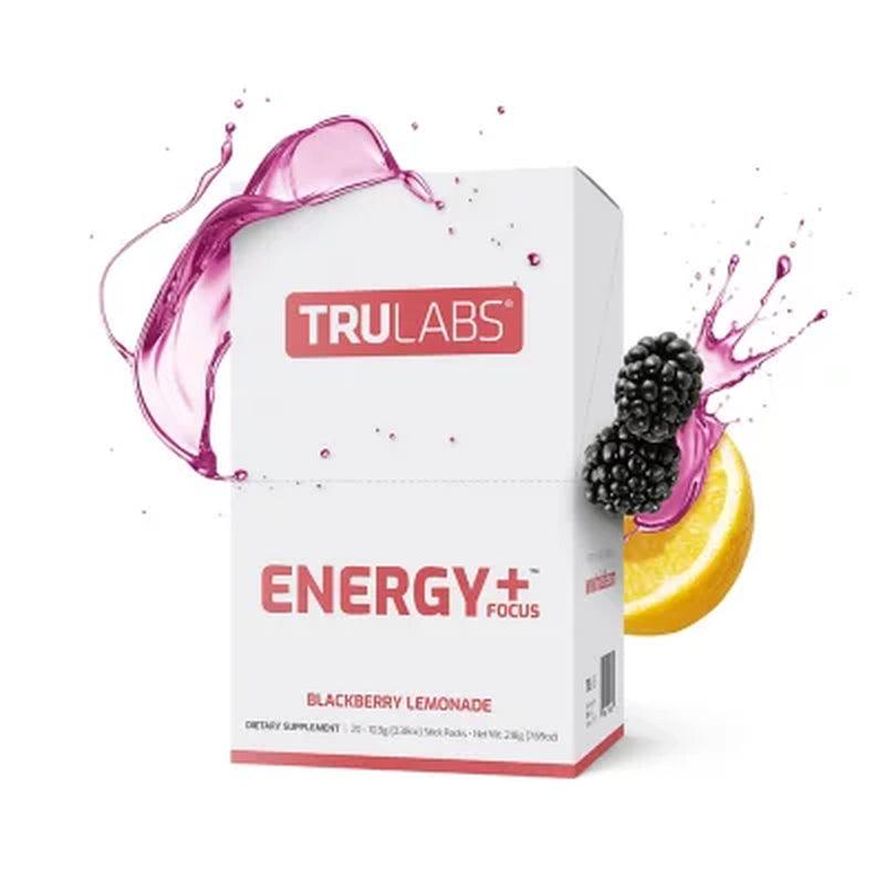 Trulabs ENERGY + FOCUS (20 Ct. Stick Packs ) (Choose Your Flavor)