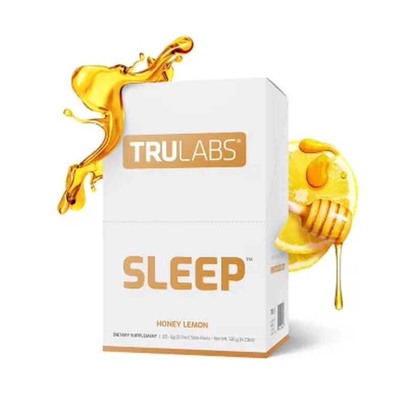 Trulabs Sleep Nighttime Drink Mix (20Ct. Stick Packs), Choose Your Flavor