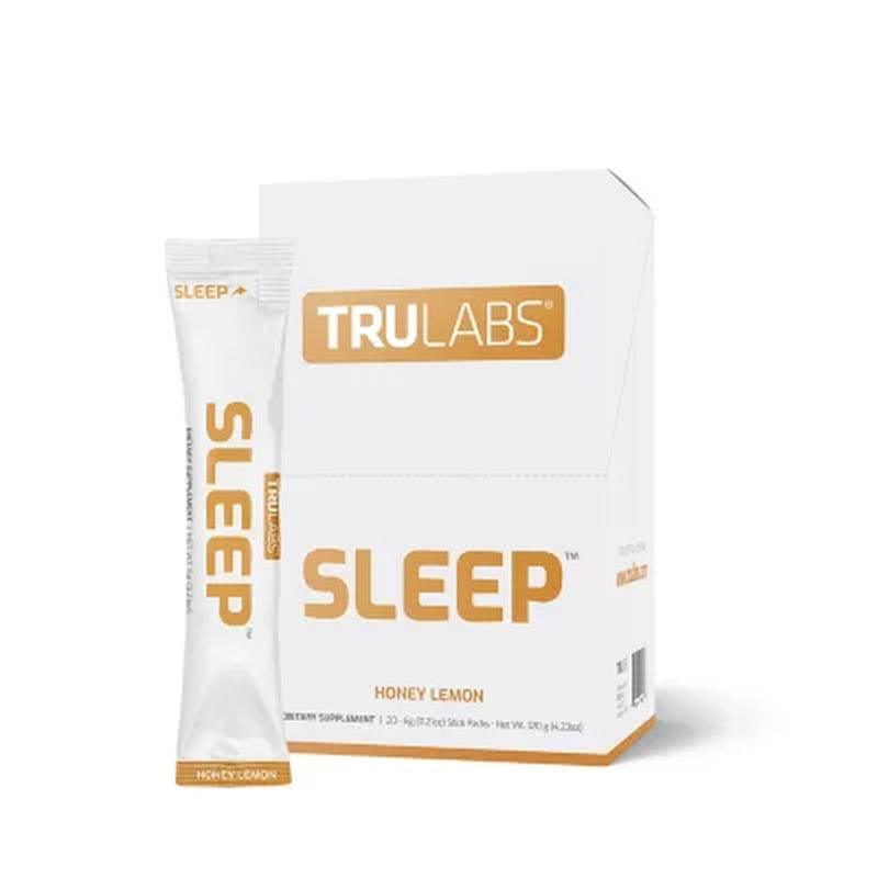 Trulabs Sleep Nighttime Drink Mix (20Ct. Stick Packs), Choose Your Flavor