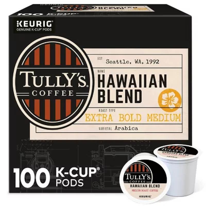 Tully'S Coffee Hawaiian Blend K-Cup Pods (100 Ct.)