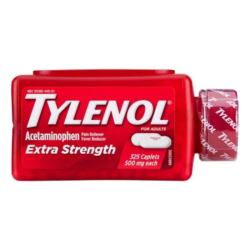 Tylenol Extra Strength Pain Relief Caplets, 500Mg (325 Ct.)