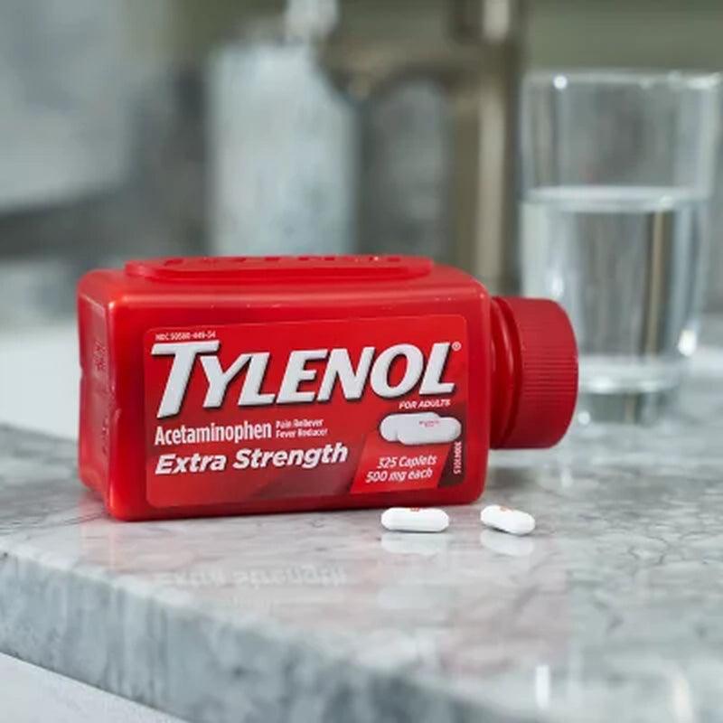 Tylenol Extra Strength Pain Relief Caplets, 500Mg (325 Ct.)