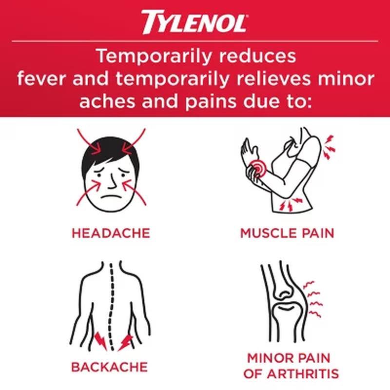 Tylenol Extra Strength Pain Relief Caplets, 500Mg (325 Ct.)