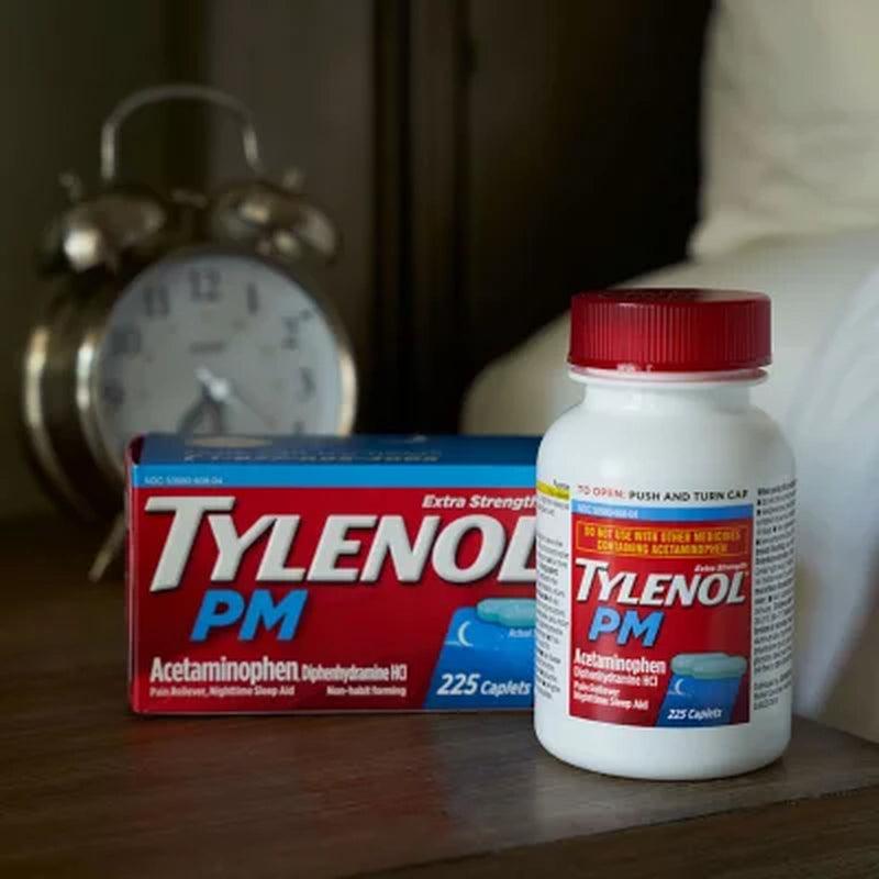 Tylenol PM Extra Strength Pain Relief Caplets (225 Ct.)