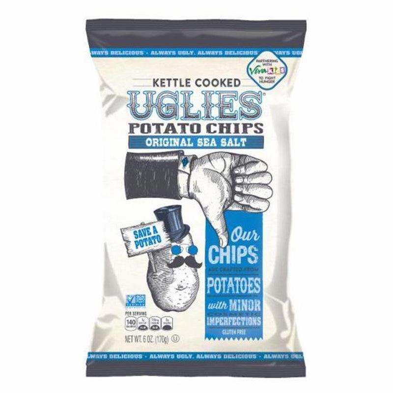 Uglies Original Sea Salt Kettlechips, 6 Oz