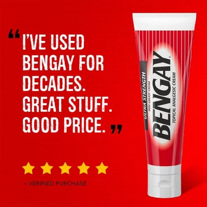 Ultra Strength Bengay Pain Relieving Cream (4 Oz., 2 Ct.)