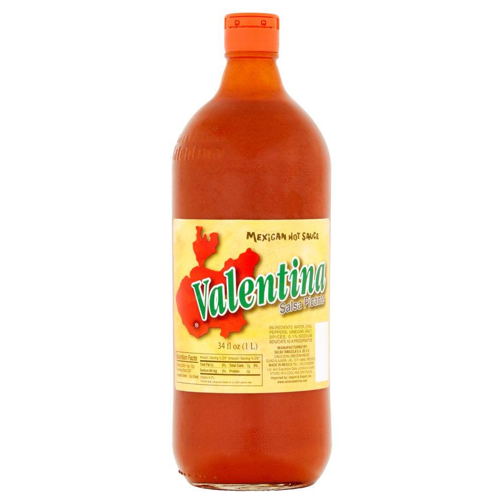 Valentina Mexican Hot Sauce, 34 Fl Oz