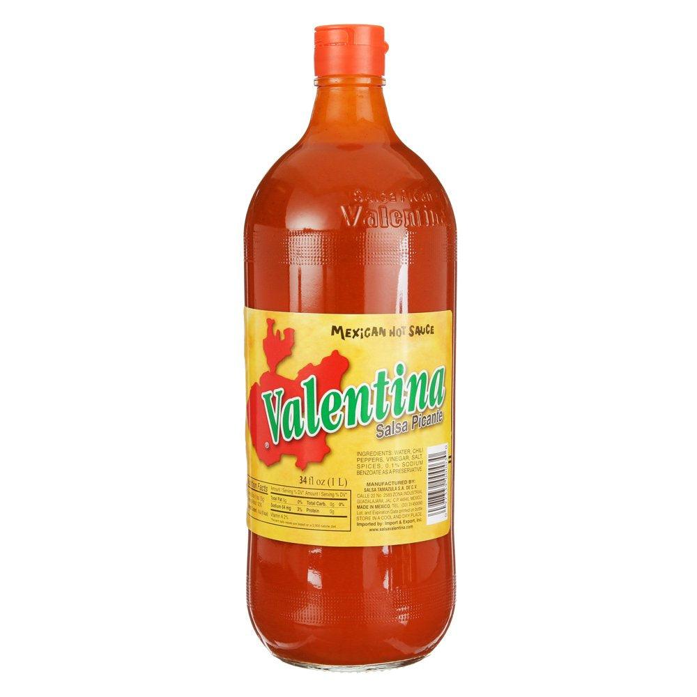 Valentina Mexican Hot Sauce, 34 Fl Oz