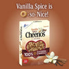 Vanilla Spice Cheerios Heart Healthy Cereal, Gluten Free, Family Size, 18 Oz