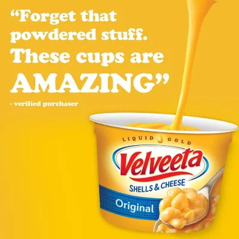 Velveeta Shells and Cheese Original Microwavable Sauce Cups (12 Ct.)