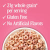 Very Berry Cheerios, Heart Healthy Cereal, Family Size, 18.6 OZ