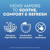 Vicks Vapoinhaler, Non-Medicated Portable Nasal Inhaler, Menthol Scent (4 Pk.)