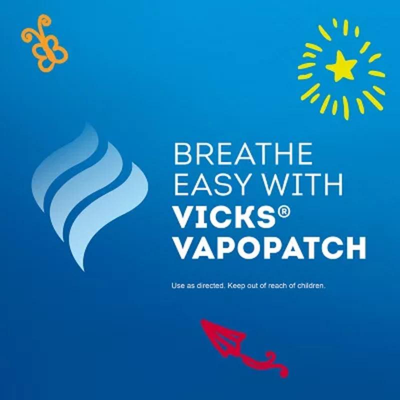 Vicks Vapopatch with Long Lasting Soothing Vicks Vapors for Children (5 Ct., 2 Pk.)