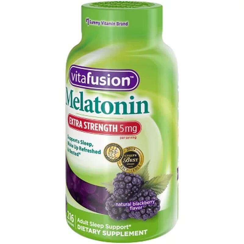 Vitafusion Extra Strength Melatonin 5 Mg. Gummy (216 Ct.)