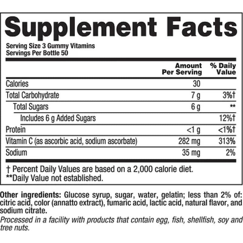 Vitafusion Power C Gummies (300 Ct.)