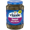 Vlasic Baby Sweet Whole Pickles, Sweet Pickles, 24 Oz Jar