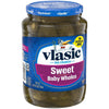 Vlasic Baby Sweet Whole Pickles, Sweet Pickles, 24 Oz Jar