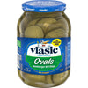 Vlasic Big Crunch Ovals, Dill Pickle Hamburger Chips, 46 Oz Jar