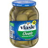 Vlasic Big Crunch Ovals, Dill Pickle Hamburger Chips, 46 Oz Jar