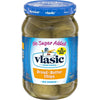 Vlasic Bread and Butter Pickle Chips, No Sugar Added, 16 Oz Jar