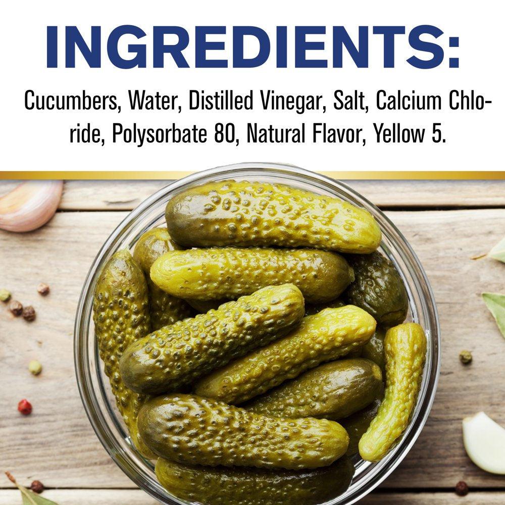 Vlasic Kosher Dill Pickles, Dill Baby Whole Pickles, 24 Oz Jar