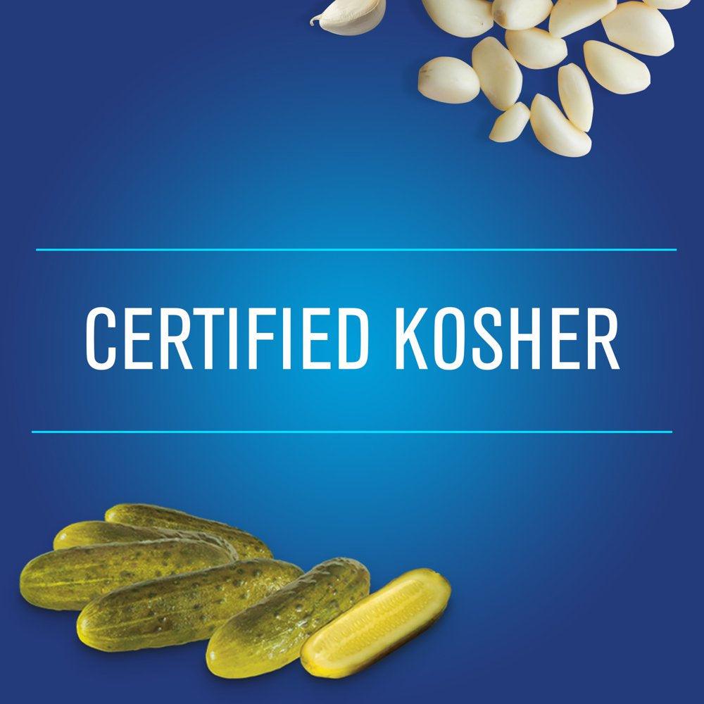 Vlasic Kosher Dill Pickles, Dill Baby Whole Pickles, 24 Oz Jar