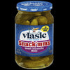 Vlasic Snack'Mms Sweet 'N Crunchy Minis, Sweet Pickles, 16 Oz Jar