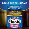 Vlasic Sweet Gherkins Pickles, Mini Sweet Pickles, 16 Oz Jar