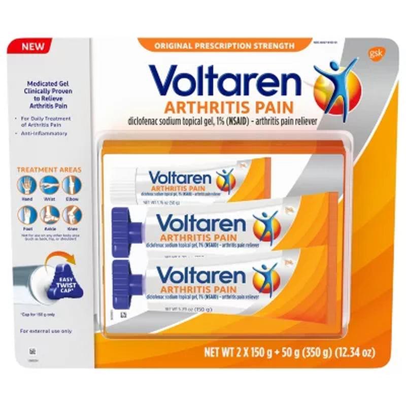 Voltaren Topical Arthritis Pain Relief Gel (5.3 Oz. 2 Pk., + 1.7 Oz.)