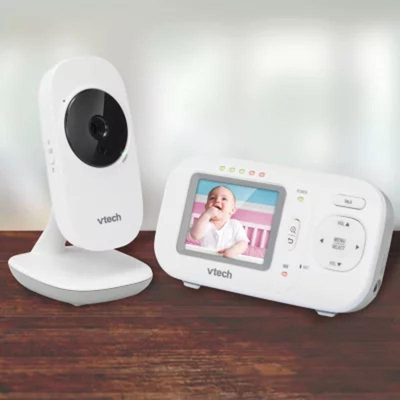 Vtech 2.4" Full-Color Digital Video Baby Monitor & Automatic Night Vision, VM2251