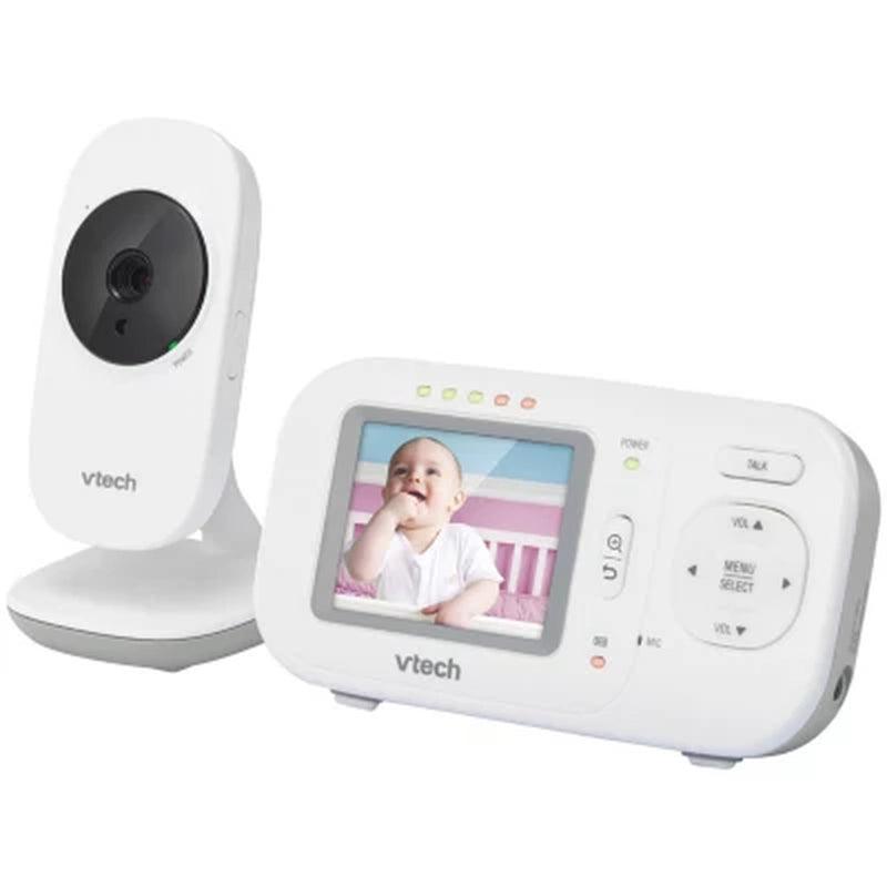 Vtech 2.4" Full-Color Digital Video Baby Monitor & Automatic Night Vision, VM2251