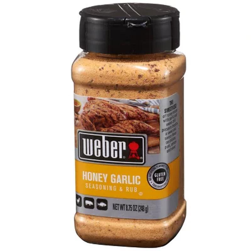 Weber Honey Garlic Seasoning and Rub (8.75 Oz.)