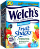 Welch'S Fruit Snack 90 Ct Mixed Fruit *Made with Real Fruit *SO GOOD!