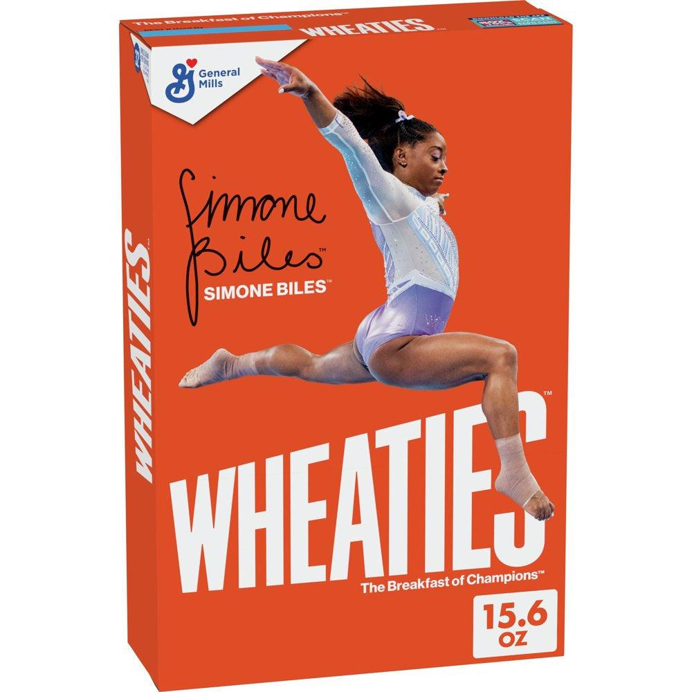 Wheaties Breakfast Cereal, Breakfast of Champions, 100% Whole Wheat Flakes, 15.6 Oz