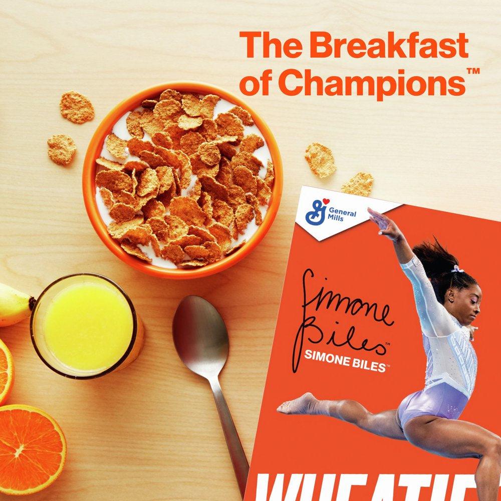 Wheaties Breakfast Cereal, Breakfast of Champions, 100% Whole Wheat Flakes, 15.6 Oz