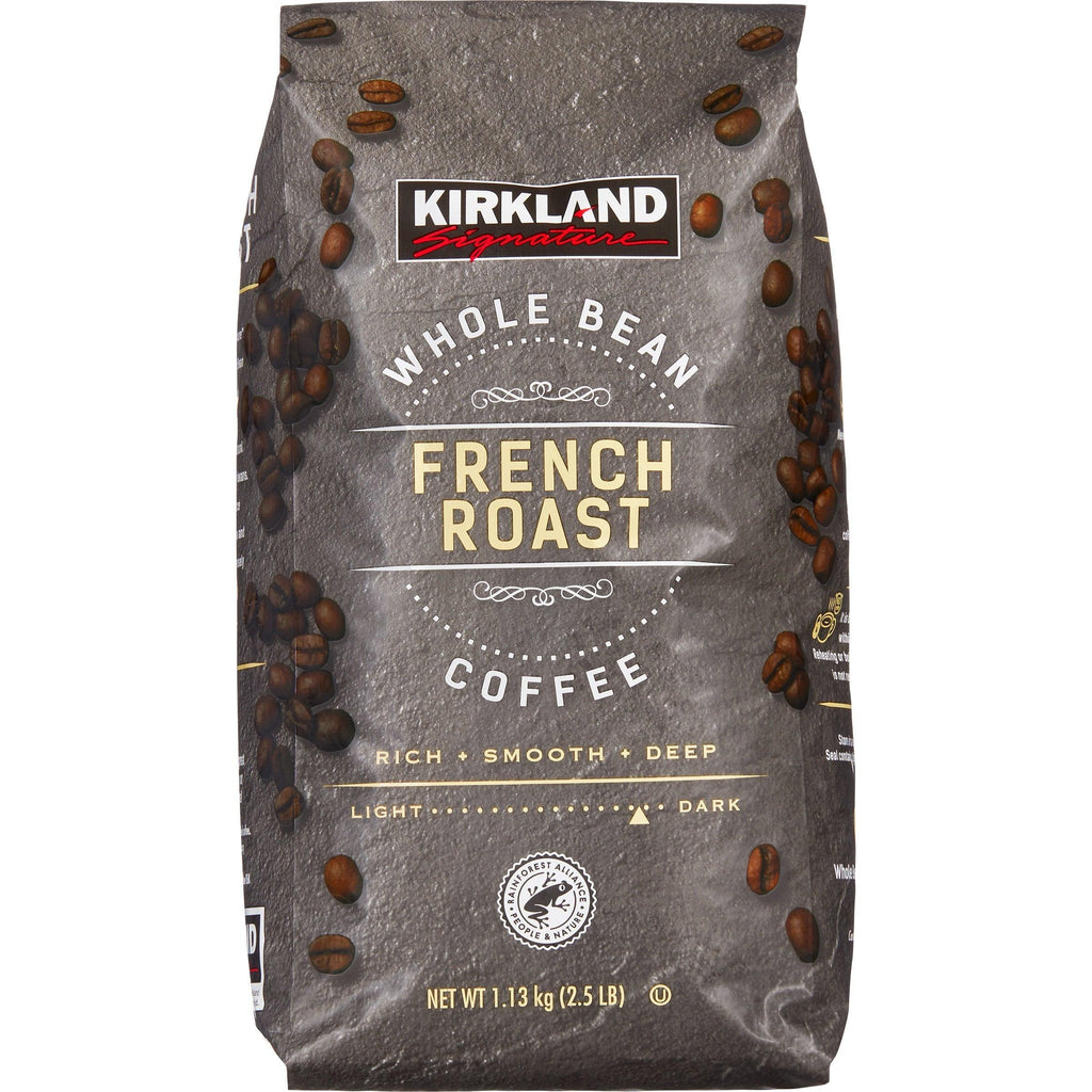 Whole Bean Coffee, French Roast, 2.5 Lbs