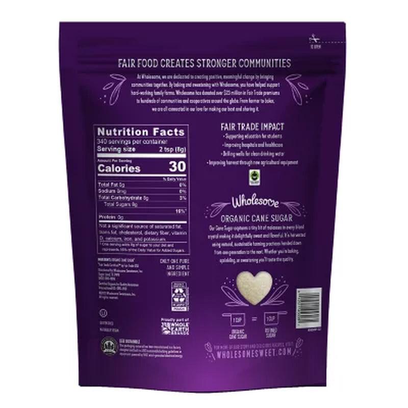 Wholesome Organic Cane Sugar (6 Lbs.)